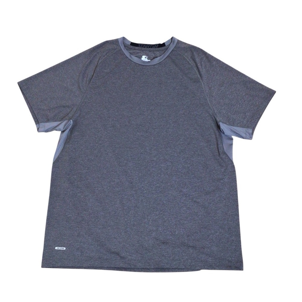 NWOT Men’s Starter Team Gray Heather Performance T-Shirt 3XL